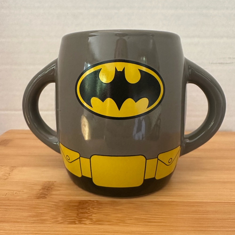 DC Comics Batman Gray, Black and Yellow Mug!